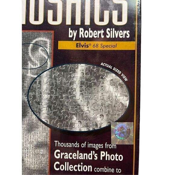 Elvis 1000 Piece Miniature Photographs Puzzle - Photomosaics NEW SEALED - Picture 2 of 6